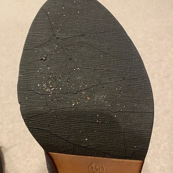 Brunello Cucinelli Dark Gray Suede Oxfords, sz 5.5 - Picture 10 of 11